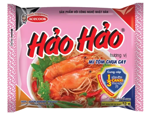 Hảo Hảo Hương Vị Mì Tôm Chua Cay