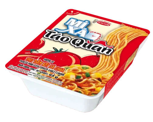 Mì Xào Táo Quân Hương Vị Thịt Bằm Xốt Cà Chua